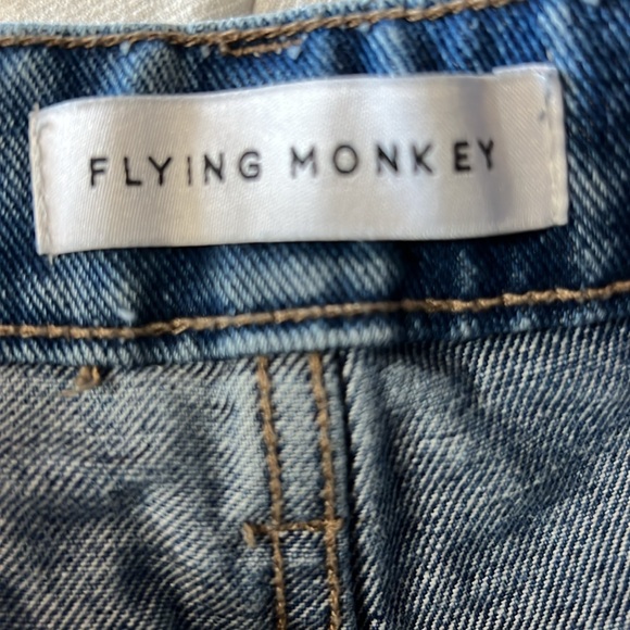 FLYING MONKEY Ultra High Rise Straight Jeans Size 28 - Picture 4 of 9